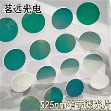 茗遠-BP525茗遠光電525nm窄帶鏡頭相機濾光片