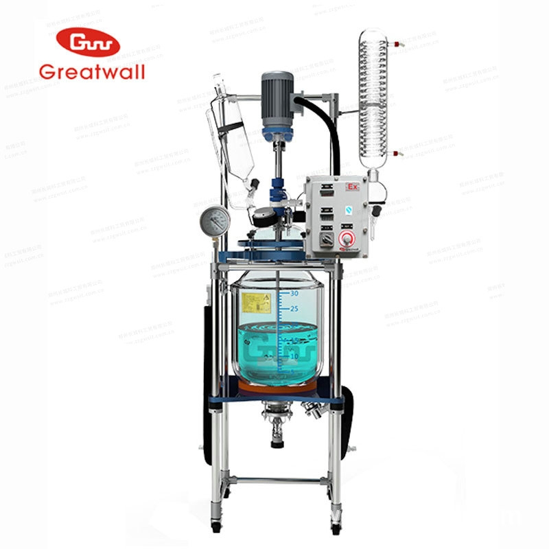 雙層防爆玻璃反應(yīng)釜