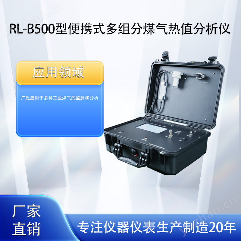 便攜式多組分煤氣熱值分析儀