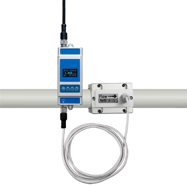 外夹式超声波流量计  精巧型超声波流量计