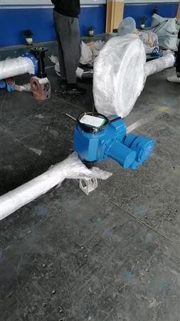 普通型加長桿軟密封電動(dòng)法蘭蝶閥