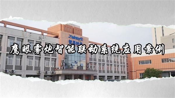 智易時代鷹眼霧炮聯動系統應用案例