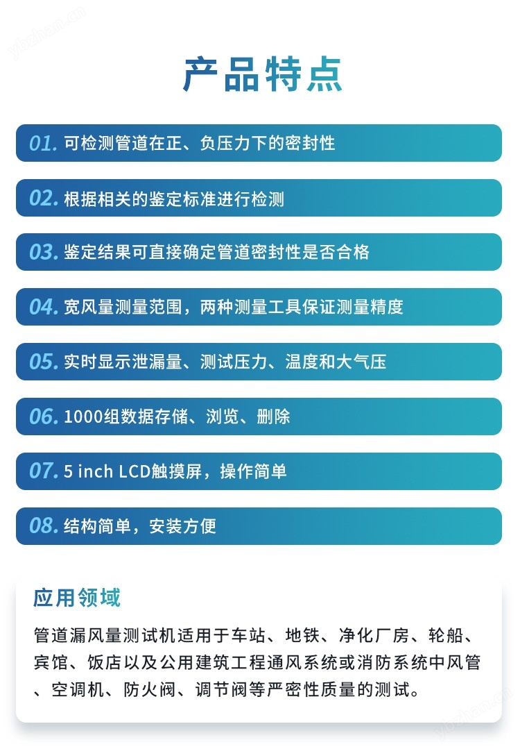 GTI風(fēng)量測(cè)試儀6900用于空調(diào)管道密封性測(cè)試