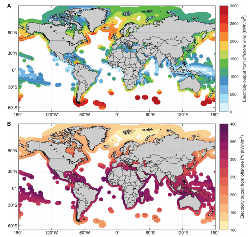 四川大学水利水电学院林鹏智教授发文揭示全球海上风电和太阳能光伏资源在低碳转型中的作用
