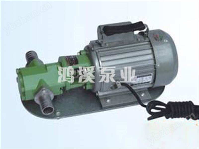 WCB微型手提式齒輪油泵