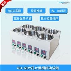 六孔六温搅拌油浴锅