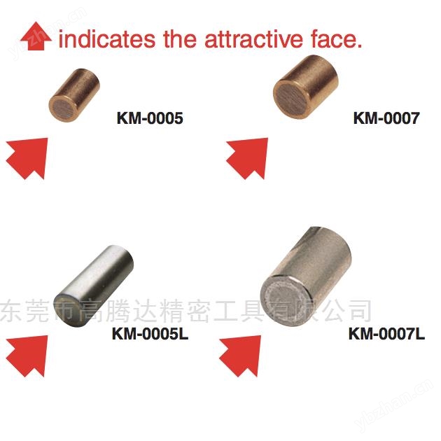 日本KANETEC强力牌KM型小型磁铁