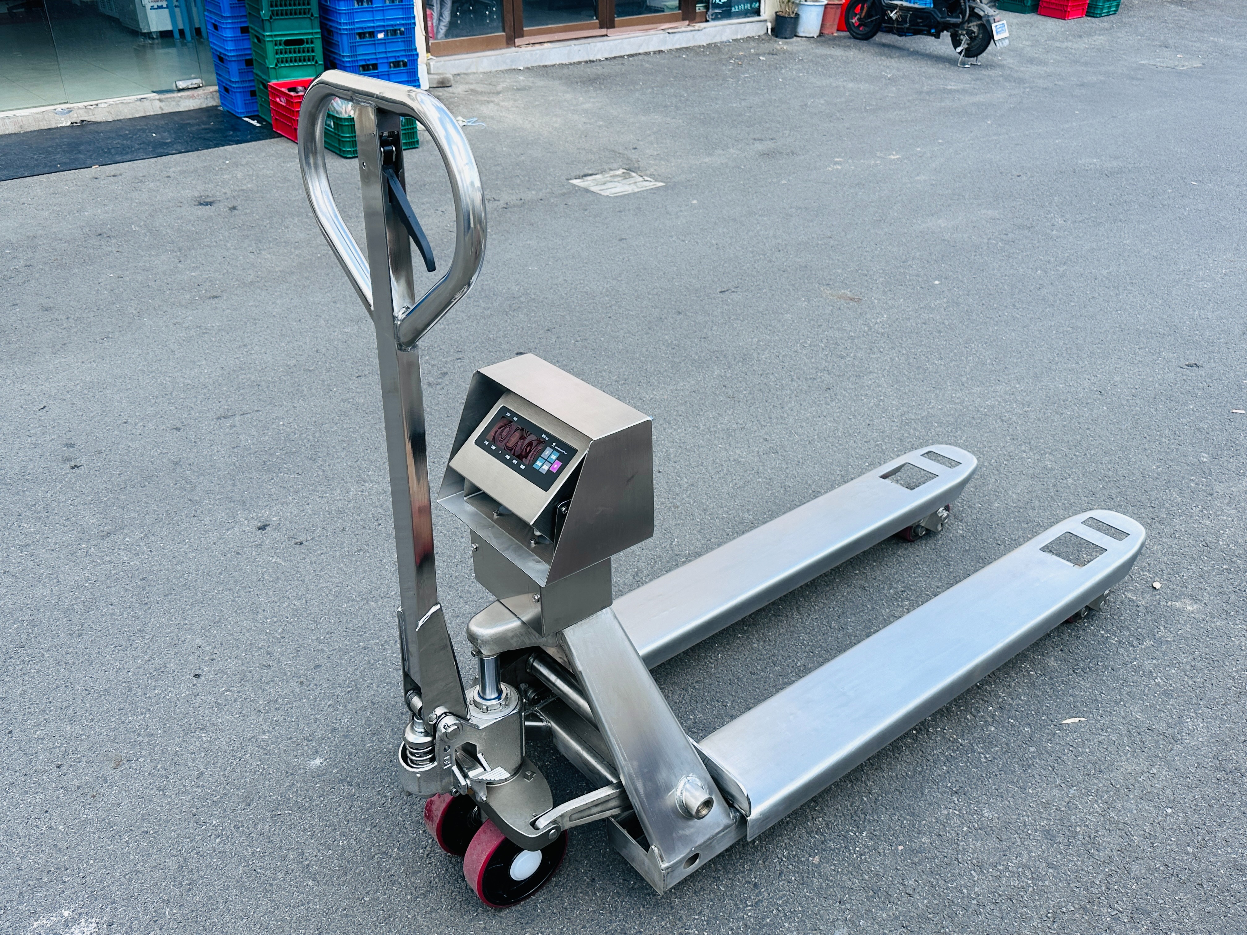 不锈钢叉车秤的优点