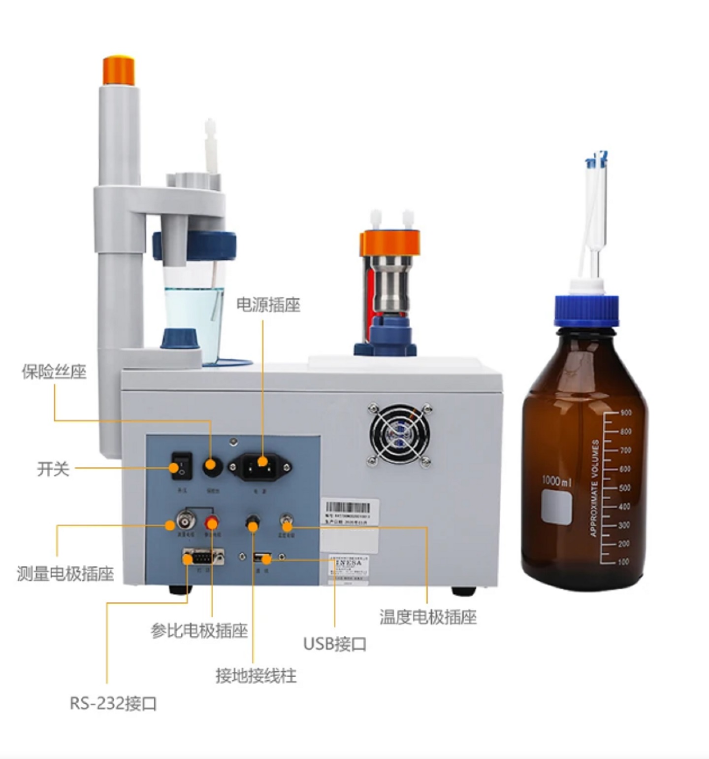 自动电位滴定仪 型号:ZDJ-4B库号：M412015